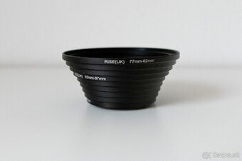 Predám kovové redukčné krúžky 37 - 82mm (9ks)