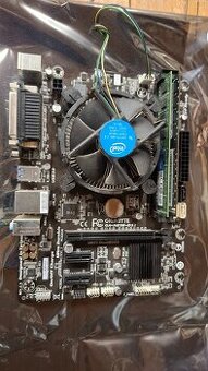 MB GIGABYTE H81M-DS2 + i3-4130 + RAM 8GB