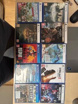 Predám ps5 a ps4 originál hry