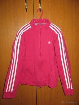 Adidas - dievčenská ružová mikina