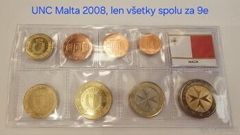 Set Malta 2008 UNC