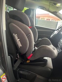 Petite&Mars Autosedačka Prime II Isofix Grey 9-36 kg