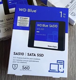 WD Green™Blue™ 1TB, 500GB, SSD 2,5" Zaruka 06/2029