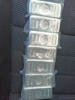 Predam investicne striebro kg