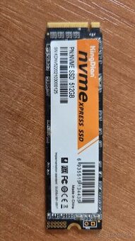 Predám SSD disk NVME 512GB