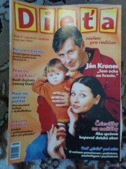 17 ks časopisov Dieťa (1998–2004)