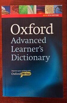 Predám slovník Oxford advanced Learner's Dictionary