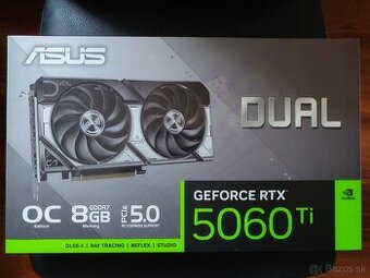 ASUS Dual GeForce RTX 5060 Ti 8GB GDDR7 OC Edition