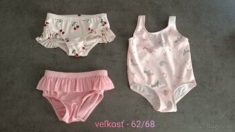 Plavky pre bábätko- veľkosť 62/68