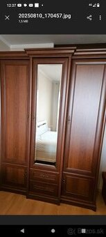 Šatníková skriňa plus menšia skrinka