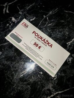 Fann parfuméria - Darčekový poukaz v hodnote 50€