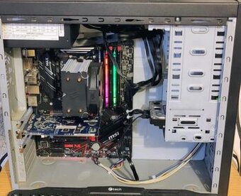 Herný základ – Ryzen 5 3600, MSI B450, 48 GB RAM, NVMe 1TB