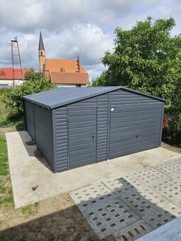 Plechová garáž 5x6m