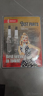 Retro tabule Osram, Castrol, denso