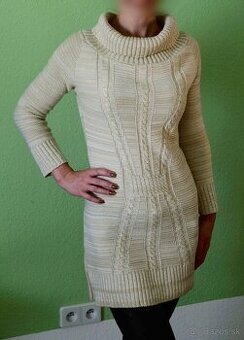 Melírovaný dlhý sveter Parisian