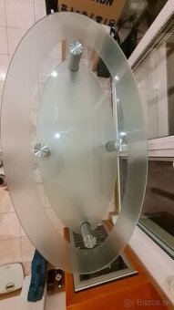 Sklenený stôl a 4 stoličky - 1