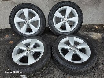 Zimne kolesa ŠKODA Fabia 5x100 r15  CARME