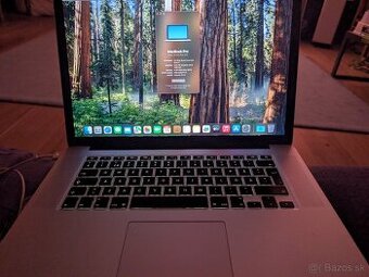 Macbook Pro 15 2013 vo velmi dobrom stave