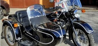 Motorka URAL RETRO SO SAJDKOU - 1