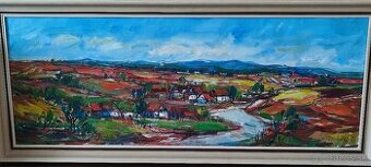 "Krajina" - Hubert Čepiššák  (veľký rozmer)