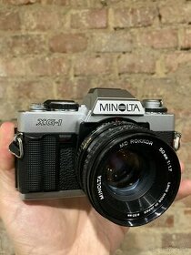 Minolta XG-1 + MD Rokkor 50mm f1.7