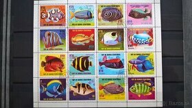 Poštové známky č.86 - Rovníková Guinea - ryby komplet