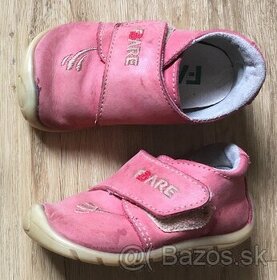 Barefoot detská obuv Fare Bare kožené veľ. 19