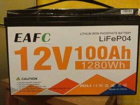 Lifepo4 batéria 12V/100A - 1