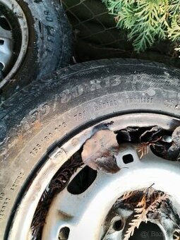Predám letné 5x 100 rostoc 155/80 r 13