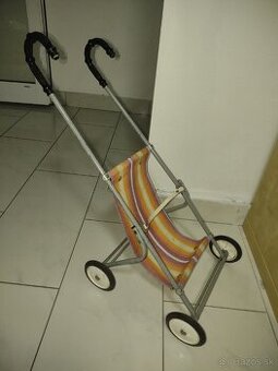 Retro kočík pre bábiky