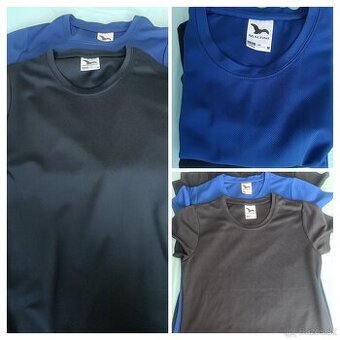 3 ks športové tričká unisex.