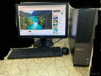 Predám kancelárski pc dell optiplex 3010 i3 4 gb ram 250 gb