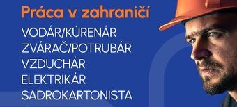 Práca Nemecko- zvárači, remeselníci, stavební pracovníci