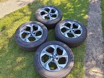 16" ALU 5x 114,3 /KIA,HYUNDAI,..orig/ + 205/60 r16 8mm NOVÁ
