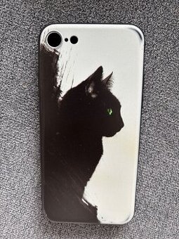 Predám kryt čierna mačka na iPhone SE 2020