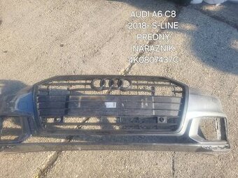AUDI A6 C8 2018- S-LINE PREDNÝ NÁRAZNÍK 4K0807437C