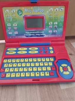 Detský laptop s displejom na batérie