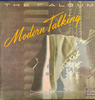 Retro gramofónová LP platňa Modern Talking