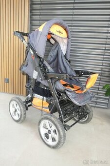 Nemecky kočík Bergsteiger Milano