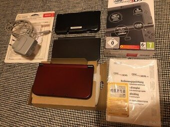 predam Nintendo New 3DS XL sedo cervene v super stave