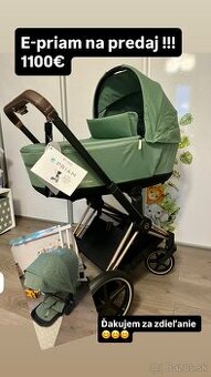 Cybex E-priam Leaf green