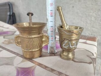 Mosadzné mažiare 15€