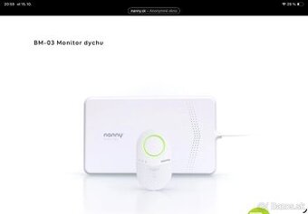 Predám monitor dychu NANNY BM-03