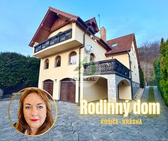 Rodinný dom, 5 izieb (350m2)Košice - Krásna s veľkou záhrado