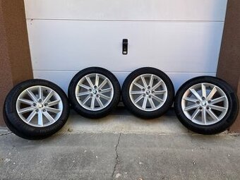 Alu disky Škoda Helix 5x112 r16 + pneu 205/55/16
