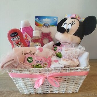 Darčekový kôš "BABY WELCOME BOX"