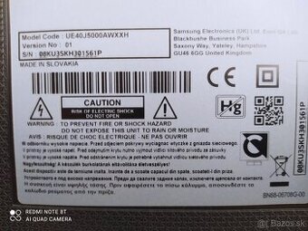 Predám televízor Samsung UE40J5000