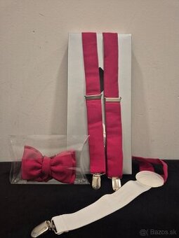 Motýlik + Traky do nohavíc elegantné