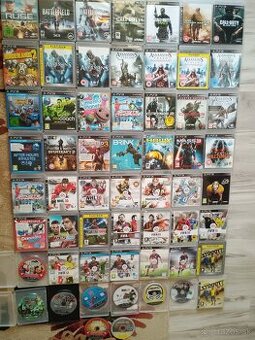 Predám hry na PS3 - 58 ks, 8 eur za kus - PlayStation 3
