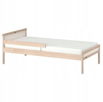 IKEA SNIGLAR Rám postele s bukovou zábranou 70x160 cm